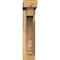 Ekena Millwork Imperial Block Rough Sawn Bracket w/ Offset Brace, Western Red Cedar, 4"W x 14"D x 18"H BKT0402X14X18IMP05RWR - alternate 4